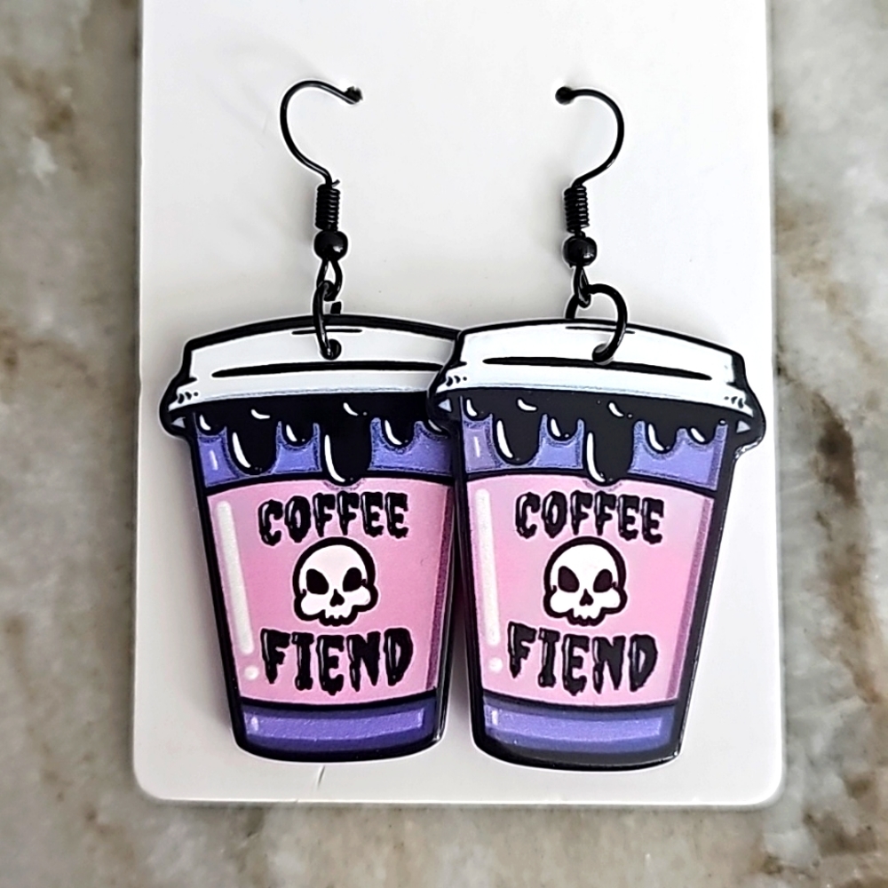Coffee Fiend Earrings